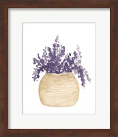 Framed Pot Of Lavender