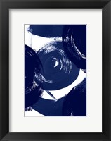 Framed Indigo Swirl