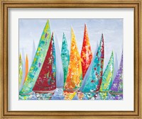 Framed Offshore Sailboat Race