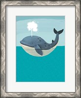 Framed Wally The Whale