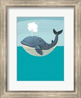 Framed Wally The Whale