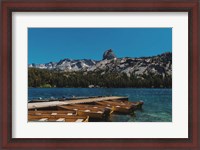 Framed Lake Scenery