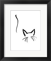 Framed Kitty Ink