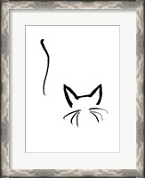 Framed Kitty Ink