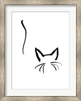 Framed Kitty Ink