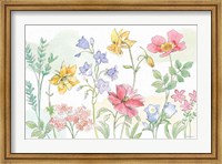 Framed Peaceful Petals VI