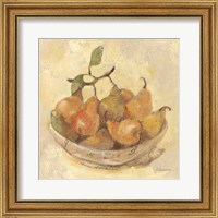 Framed Sunlit Pears Smooth