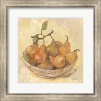 Framed Sunlit Pears Smooth