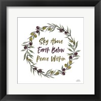 Olive Grove II Framed Print