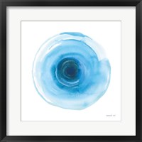 Center of Blue I Framed Print