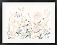 Framed Neutral Boho Wildflowers