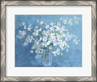 Framed Fresh White Bouquet