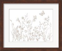 Framed Butterfly Garden