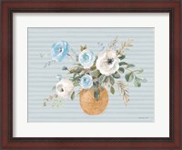 Framed Blooms of Spring I Coastal