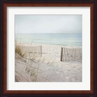 Framed Beach Fence