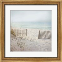 Framed Beach Fence