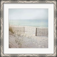 Framed Beach Fence