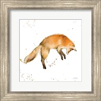 Framed Jumping Fox