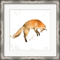 Framed Jumping Fox