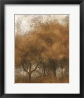 Framed Autumn Time Trees