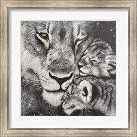 Framed Lioness