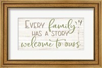 Framed Every Family Has a Story