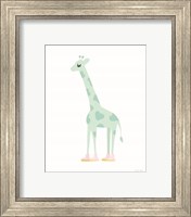 Framed 'Giraffe' border=