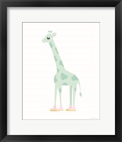 Framed 'Giraffe' border=