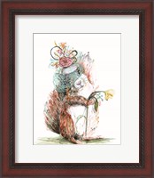Framed 'Enchanted Squirrel' border=