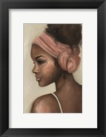 Framed Girl with a Knotted Wrap