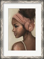 Framed Girl with a Knotted Wrap