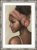 Framed Girl with a Knotted Wrap