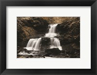 Framed Golden Waterfall II