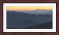 Framed Clingman's Sunrise