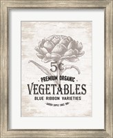 Framed Vegetables
