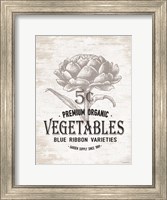 Framed Vegetables