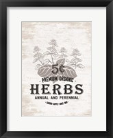 Framed Herbs