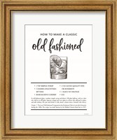 Framed Old Fashioned