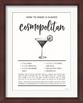 Framed Cosmopolitan