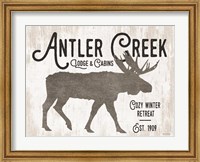 Framed Antler Creek
