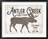 Framed Antler Creek