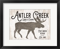 Framed Antler Creek