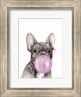 Framed Bubble Gum Puppy