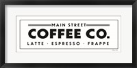 Framed Main Street Coffee Co.