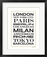Framed Fashion Cities