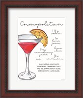 Framed Cosmopolitan Recipe