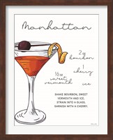 Framed Manhattan Recipe
