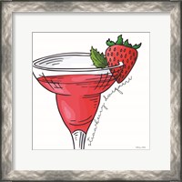 Framed Strawberry Daiquiri