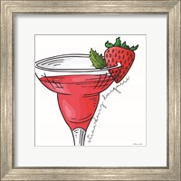 Framed Strawberry Daiquiri