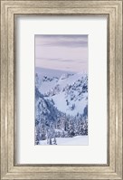 Framed Tatoosh Range Triptych I